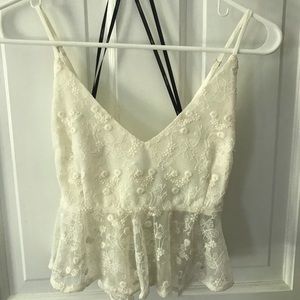 Forever 21 Lace Crop Top